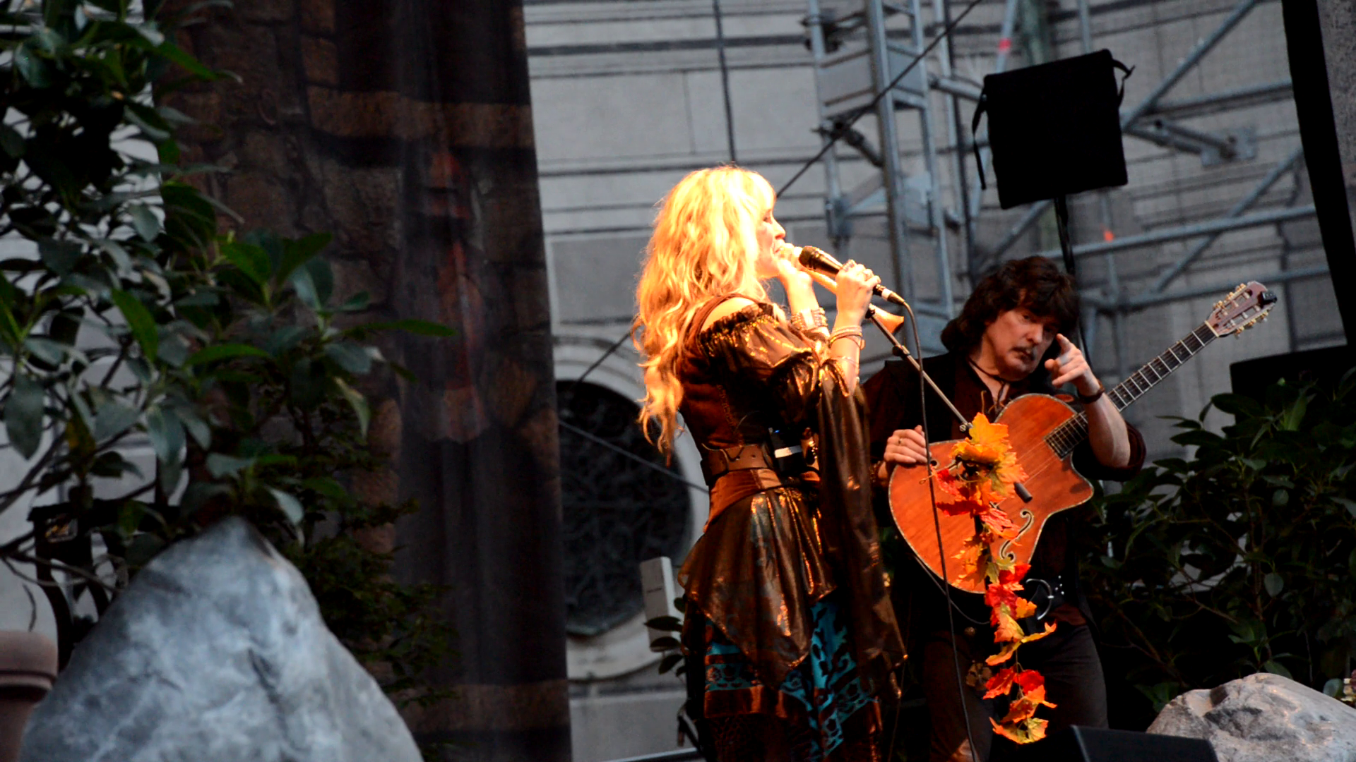 Ritchie Blackmore und Candice Night in München